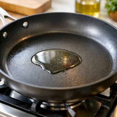 Step 3: Get Your Skillet Hot