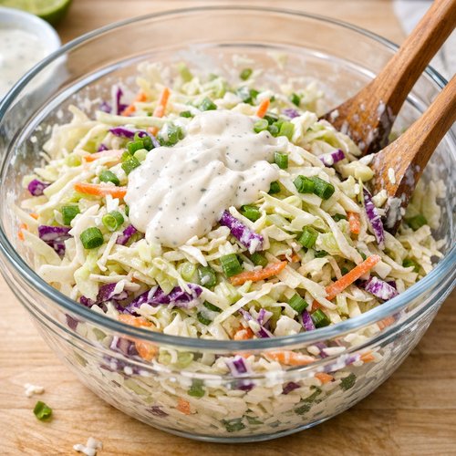 Step 6: Make the Creamy Slaw