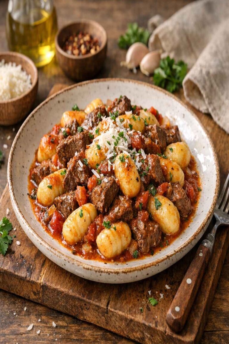 Beef Gnocchi Recipe