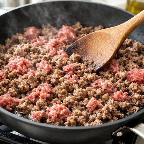 Step 3: Brown the Ground Beef