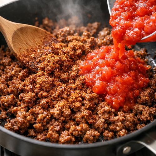 Step 4: Season and Simmer the Beef