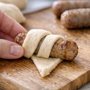 Breakfast Pigs In A Blanket Recipe step 4