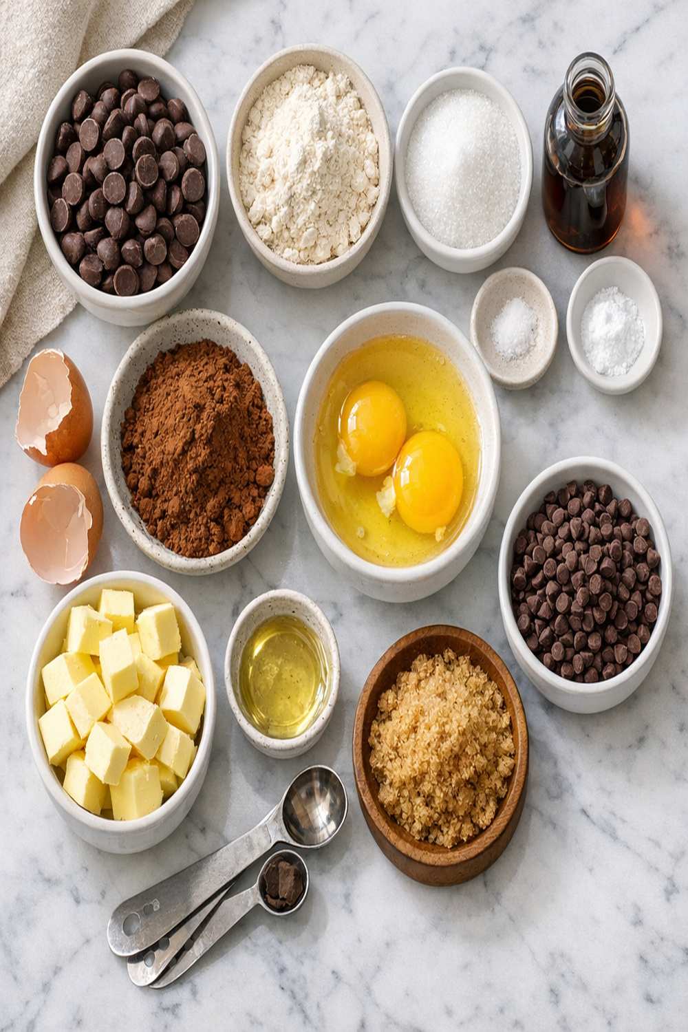 Brownie Bites Recipe ingredients
