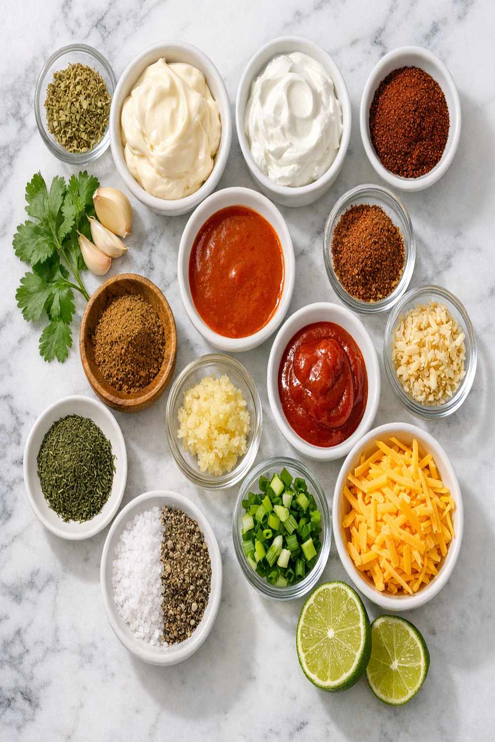 Buffalo Wild Wings Southwestern Ranch Recipe ingredients