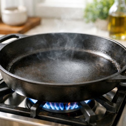 Step 4: Heat Your Skillet Properly