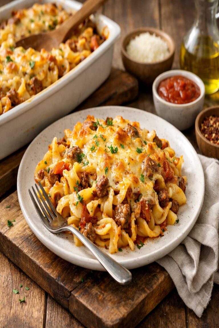 Baked Noodles Recipe