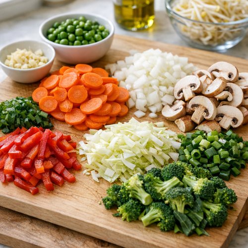 Step 1: Prep All Your Vegetables (Do This First)