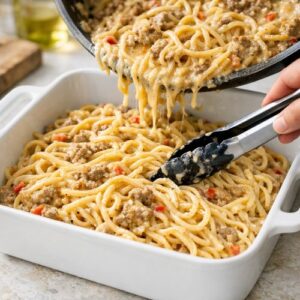 Easy Baked Noodle Casserole Recipe step 3