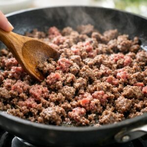 Easy Burger Wrap Recipe step 1
