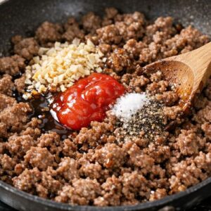 Easy Burger Wrap Recipe step 2