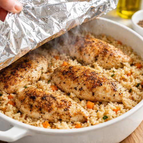 Step 10: Remove Foil and Finish Cooking
